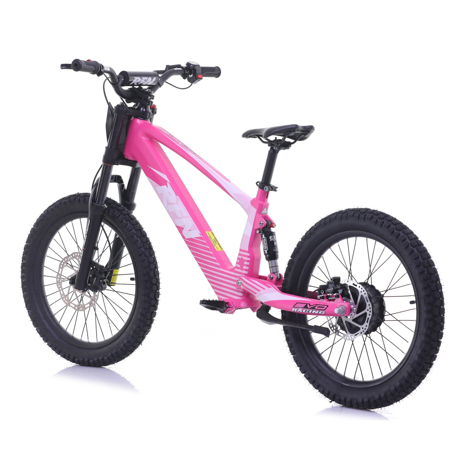 e bike damen rosa RFN EVO RACING 20" Kids Youth Electric Dirt Bike – RFN Electric Bikes Australia